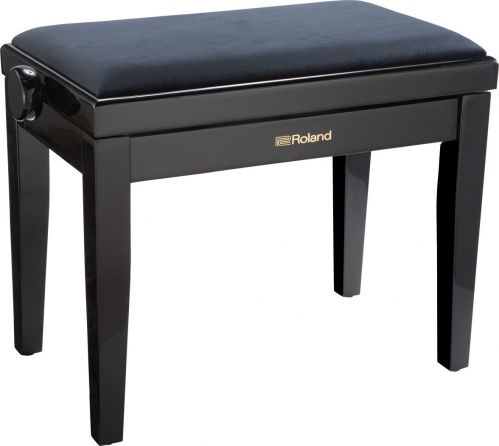 Roland RPB-220PE-EU piano bench, black gloss, cloth seat