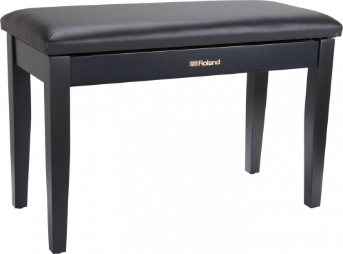 Roland RPB-D100BK-EU double piano bench, black matt, vinyl seat