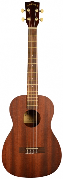 Kala Makala MK-B baritone ukulele with cover
