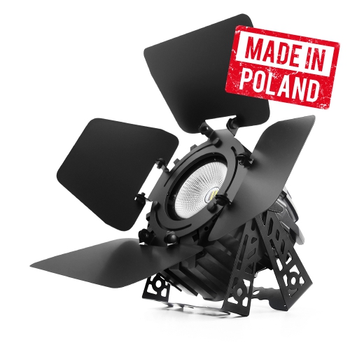 Flash Pro LED PAR 64 200W 4w1 COB RGBW + Barndoor 