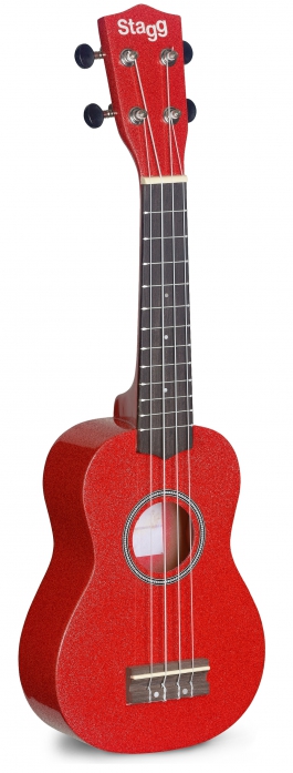 Stagg US RED soprano ukulele