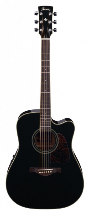 Ibanez AW 70 ECE BK electric acoustic guitar