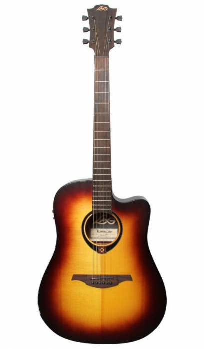 Lag GLA-T70 DCE BRB Tramontane electric acoustic guitar