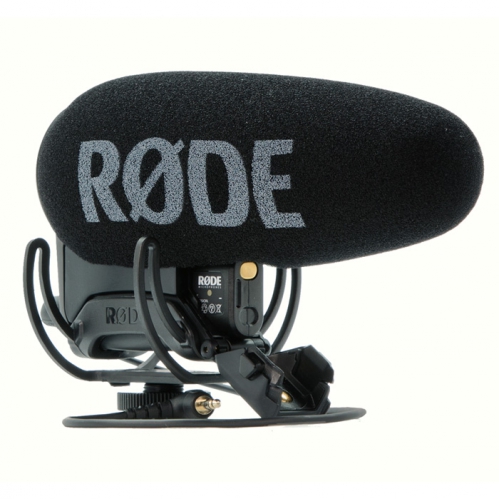 Rode VideoMic Pro+ Compact Directional On-camera Microphone with Rycote clamp