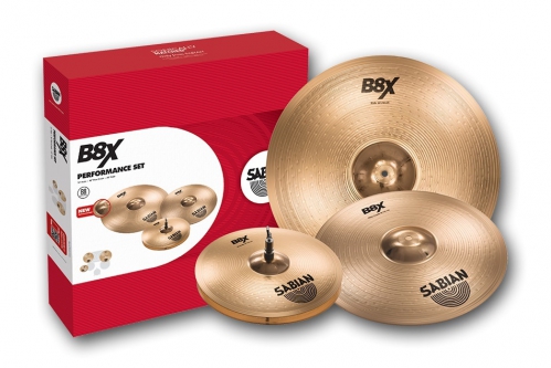 Sabian B8X 45003 XG cymbal set