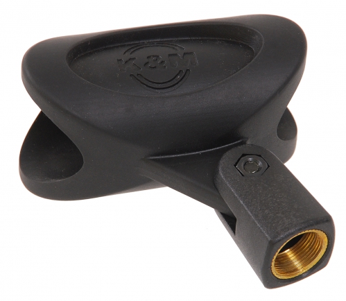 K&M 85060 uchwyt mikrofonowy szeroki (~34mm)