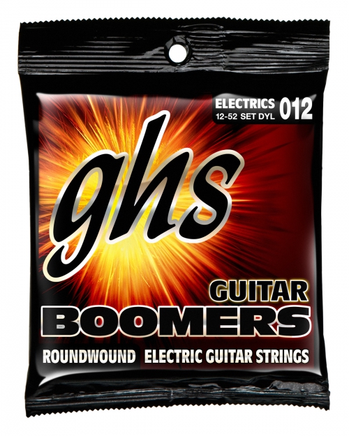GHS Dynamite Guitar Boomers - Electric Guitar String Set, Light, .012-.052