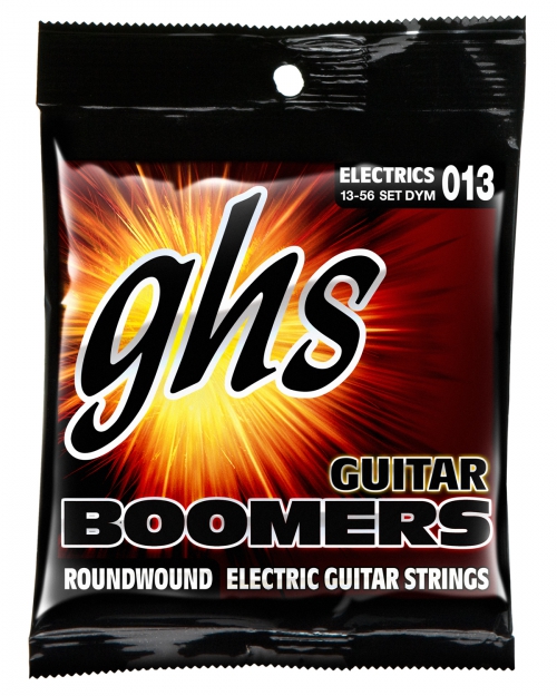 GHS Dynamite Guitar Boomers - Electric Guitar String Set, Medium, .013-.056