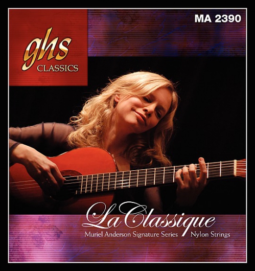 GHS LA Classique - Muriel Anderson Signature - Classical Guitar String Set, Tie-On