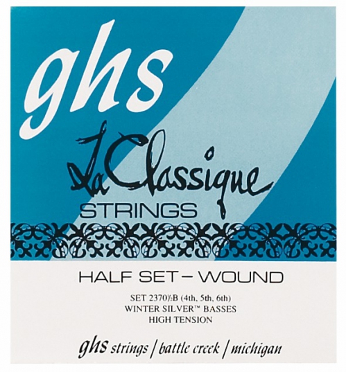 GHS La Classique - Classical Guitar String Set, Tie-On, Medium High Tension