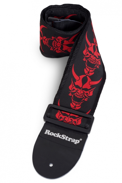 RockStrap Bass Strap - Viking - Nylon, black, 80 mm wide