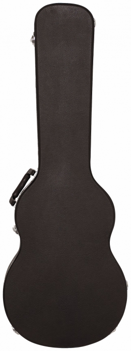 RockCase Standard Hardshell Case - LP-Style Guitar curved shape, black Tolex