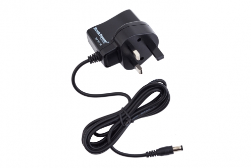 RockPower NT 14 - Power Supply Adapter, 12V DC, 500 mA, (+) center, UK plug RockPower NT 14 - Power Supply Adapter, 12V DC, 500 mA, (+) center, UK plug