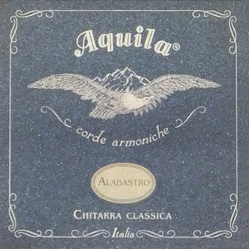 Aquila Alabastro - Nylgut   Silver Plated Copper / Classical Guitar, Light