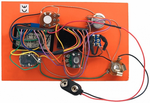 Bartolini HR-4.7AP/918 - Pre-Wired Active/Passive Preamp, 3-Band EQ