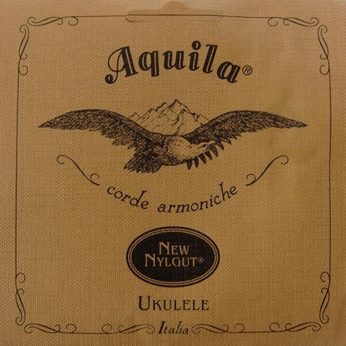 Aquila New Nylgut Ukelele Set, DGBE Baritone, low-D, wound-D&G