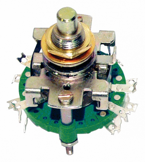 6-way rotary coded switch For 2 identical guitar HB PU