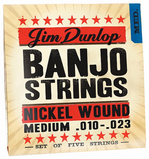 Banjo Nickel Strings Medium 5 strin 010-023