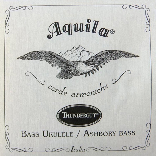 Aquila Thundergut Bass Ukulele String  Set, BEADG