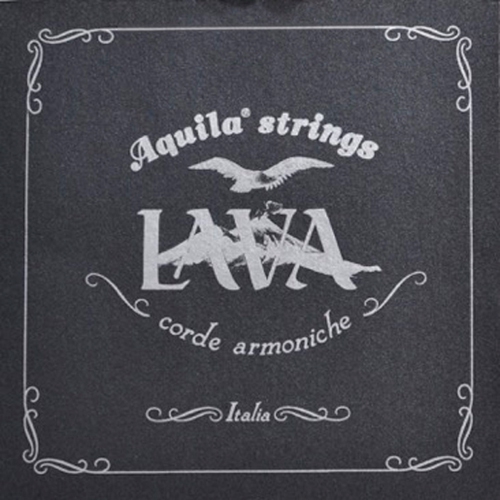 Aquila Lava Series Ukulele String Set, DGBE Baritone, low-D, 2 wound