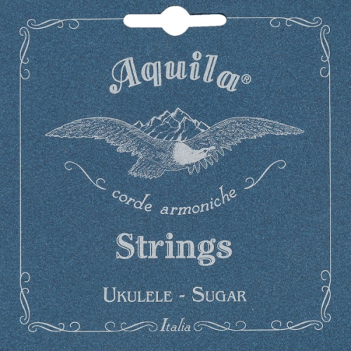 Aquila Sugar strings for a concert ukulele