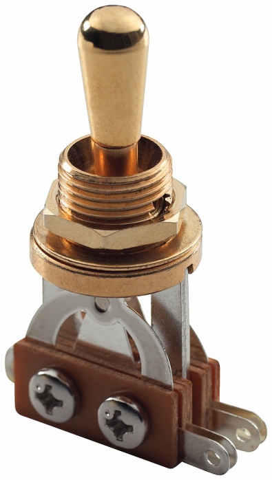 3-way toggle switch gold for Mayfield - Star Bass