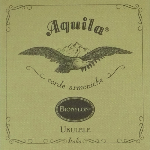 Aquila BioNylon Nylgut Ukulele single string, Tenor, 4th low-G, wound