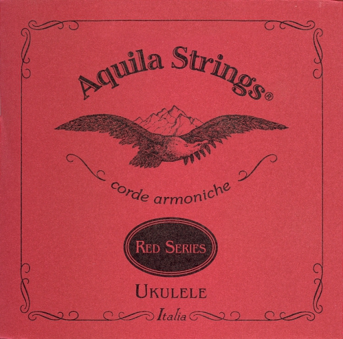 Aquila Red Series Ukulele Set, GCEA Banjo, high-G