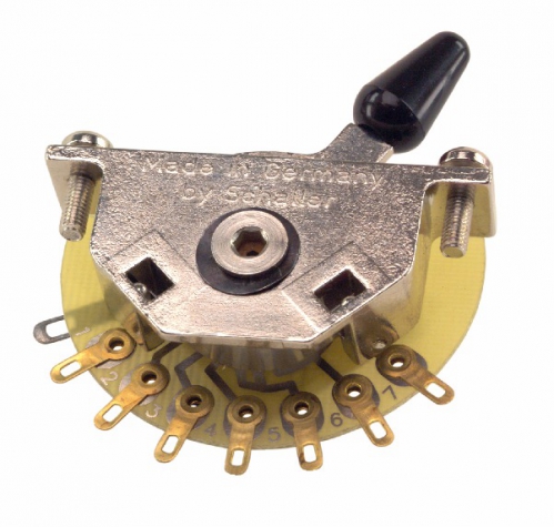 5-Step Lever Coded Switch black for Morrigan