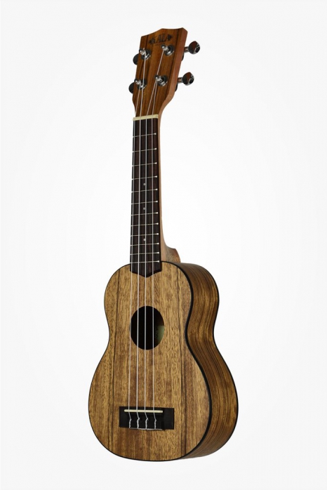Kala Pacific Walnut soprano ukulele (with cover)