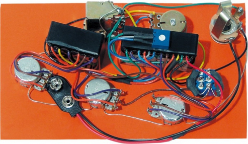 Bartolini HR-5.4AP/918 - Pre-Wired Active/Passive Preamp, 3-Band EQ