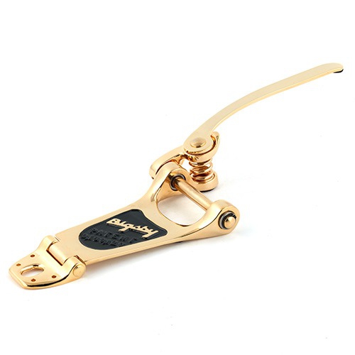 Bigsby B3 Vibrato Gold Plated left for thin Acoustic-Electric Guitars