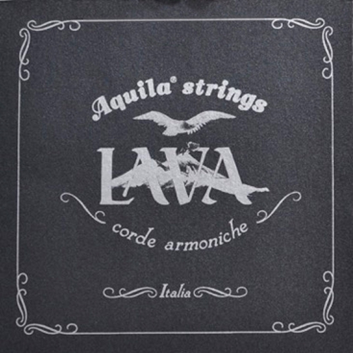 Aquila Lava Series Ukulele String Set, GCEA Baritone, high-G