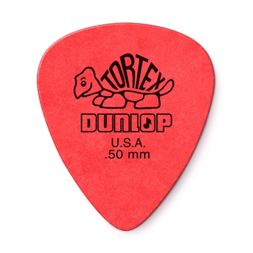 Dunlop 4181 Standard Tortex 0.50 Guitar Pick