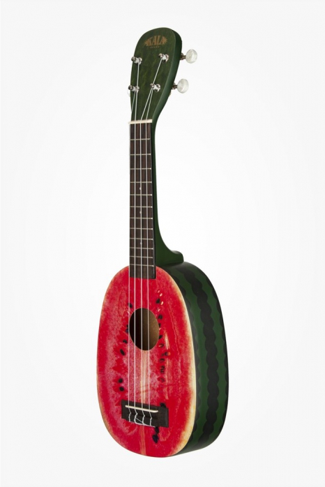 Kala Mahogany Watermelon ukulele sopranowe z pokrowcem