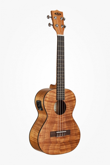 Kala Exotic Mahogany Tenor ukulele with EQ preamp