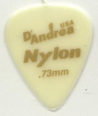 D′Andrea Nylon Fluo guitar pick 0.73 mm