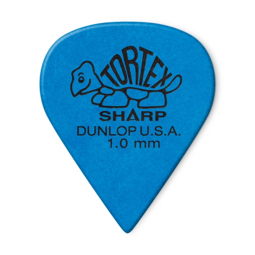 Dunlop 412P Tortex Sharp guitar pick 1.00mm
