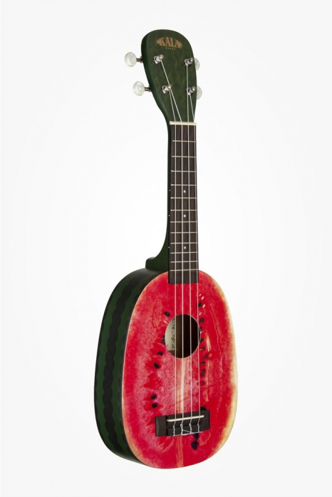 Kala Mahogany Watermelon ukulele sopranowe z pokrowcem