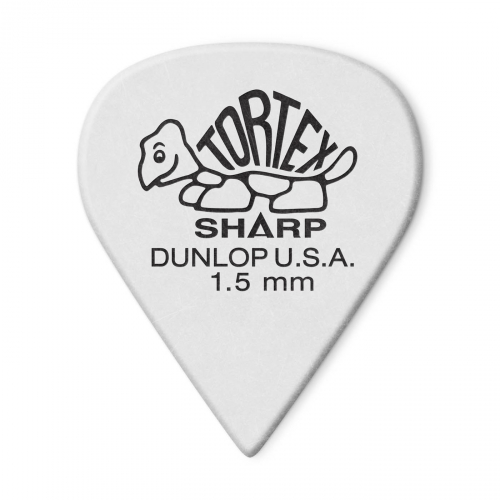 Dunlop 412P Tortex Sharp guitar pick 1.50mm
