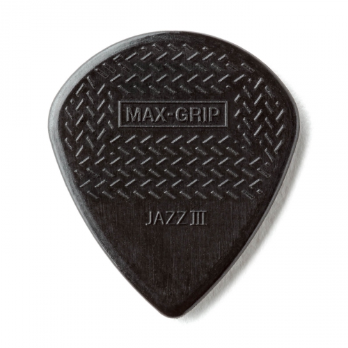 Dunlop 471R3S nylon MAX GRIP JAZZ guitar pick