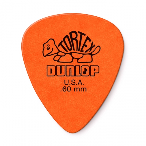 Dunlop 4181 Standard Tortex 0.60 Guitar Pick