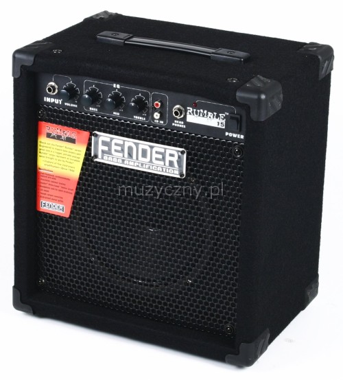 Fender Rumble 15 bass amplifier