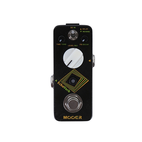 Mooer EchoVerb, Digital Delay & Reverb guitar effect