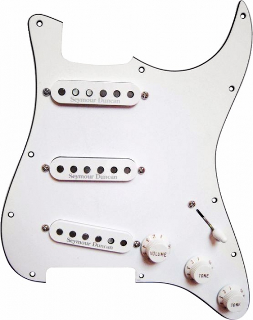Seymour Duncan Ssl-1 Vintage Staggered Strat Set California 50′S Pickguard