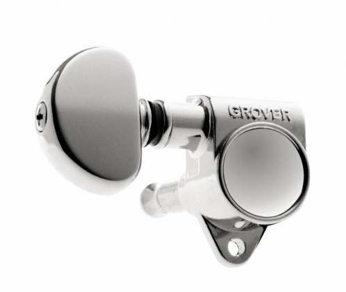 Grover Rotomatics 102-18C Machine Head set for Guitars, 3+3, chrome