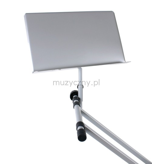SR P08 S sheet music holder for Ki05 stand, silver