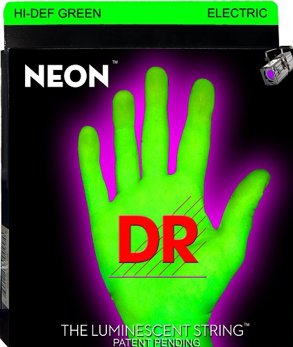 DR NGE-9/46 NEON Hi-Def Green Set .009-.046 DR NGE-9/46 NEON Hi-Def Green Set .009-.046