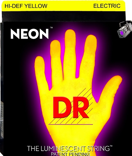 DR NYE-11 NEON Hi-Def Yellow Set .011-.050