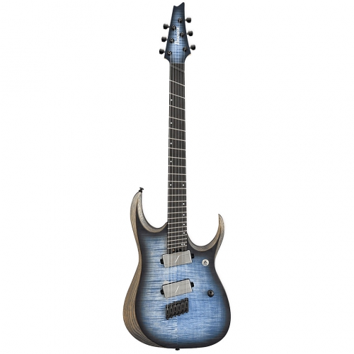 Ibanez RGDIM6FM-CLF Cerulean Blue Burst Flat electric guitar
